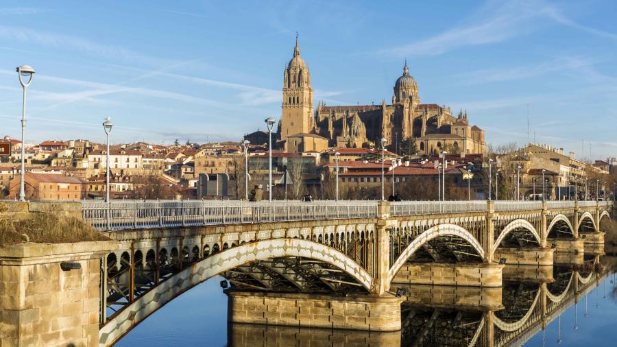 Clam ijs Lucht Salamanca met ESL Taalreizen