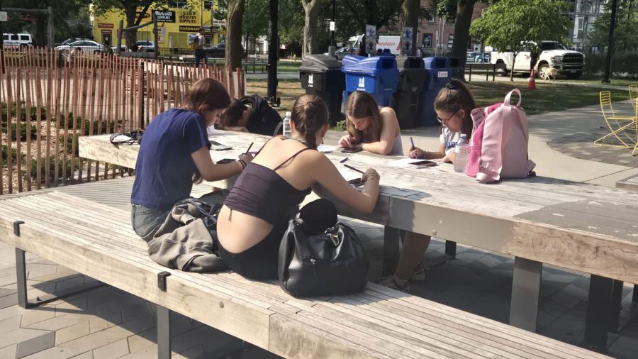 Toronto Summer Programme 14-17 School Gallery ESL Languages English outside class